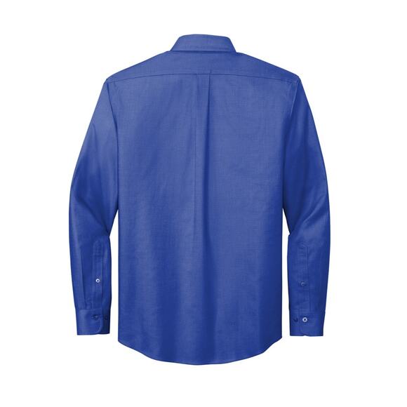 Brooks Brothers Traditional Fit Non-Iron Mens Dress Shirt Blue Size 16.5 - Picture 2 of 11